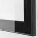 Настенный шкаф-трансформер, черно-коричневый/черный Glassvik, 60x22x64 см. BESTA / 294.320.32