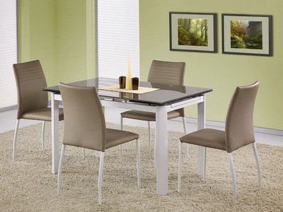 Кухонний стіл ALSTON / V-CH-ALSTON-ST-BEIGE;бежевий/білий;