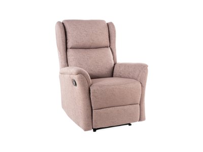 Кресло ZEUS / коричневий;тканина;