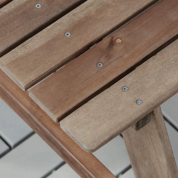 Детский стол с 2 скамейками RESO / 702.283.25;сіро-коричневий;