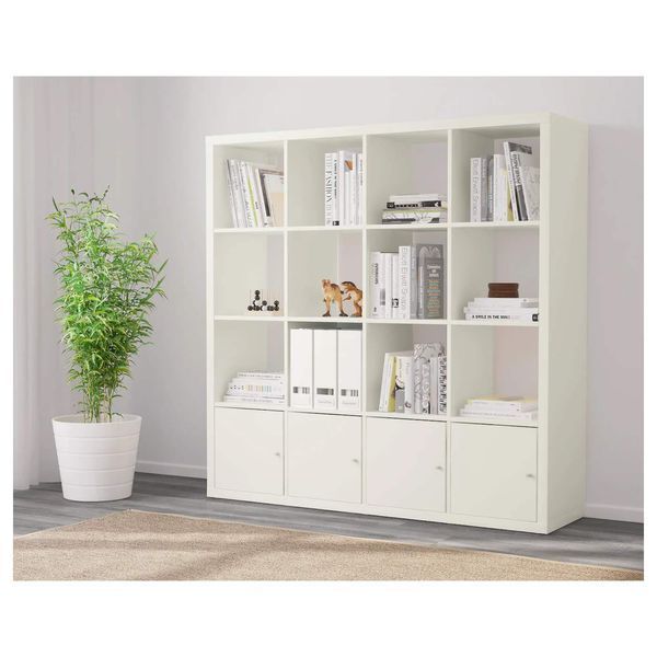Стеллаж KALLAX 4 ящика 147x147 см / 390.174.86;білий; KALLAX магазин Glance Стеллаж KALLAX 4 ящика 147x147 см / 390.174.86;білий;