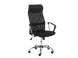 Офісне крісло Q-025 / OBRQ025Z;чорний;мембранна тканина/сітка;