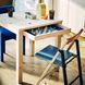 Складной стул, березовый, сине-черно-красный IKEA PS 2026 / 106.178.94