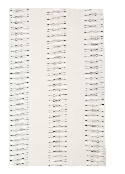 Скатертина TUVIRIS / 805.708.45;білий/темно-зелений візерунок;145х240;