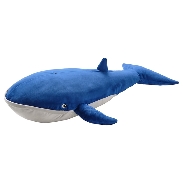Плюшевая игрушка синий кит BLAVINGAD / 005.221.13;