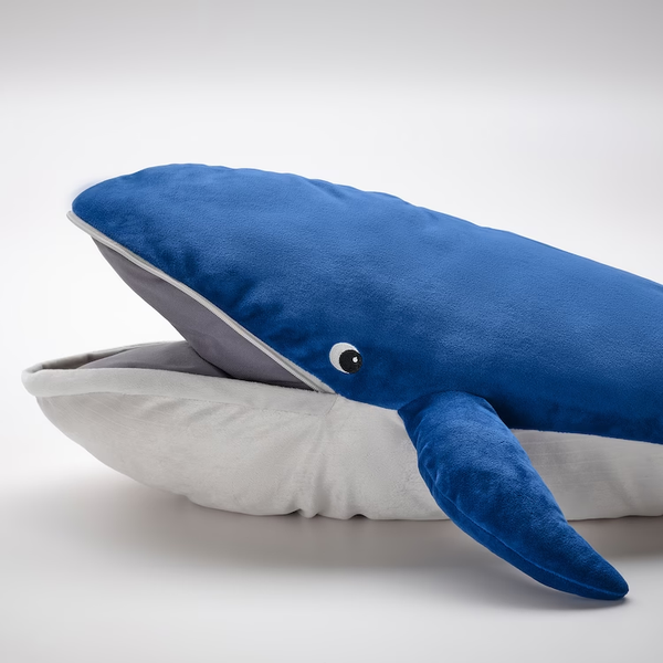 Плюшева іграшка синій кит BLAVINGAD / 005.221.13;