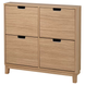 Тумба для взуття STALL 96x17x90 cm / 405.302.29;дуб;