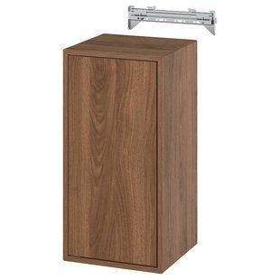 Настінна шафа з 1 полицею/дверцями, горіх, 35x35x70 см EKET / 395.903.80