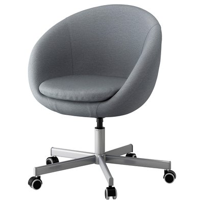 Офісне крісло SKRUVSTA / 302.800.04;сірий;тканина;