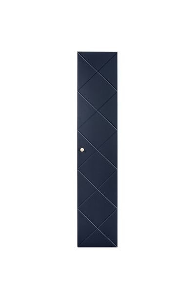 Висока шафа ELEGANCE / BLUE 80-01-C-1D;темно-синій;170;