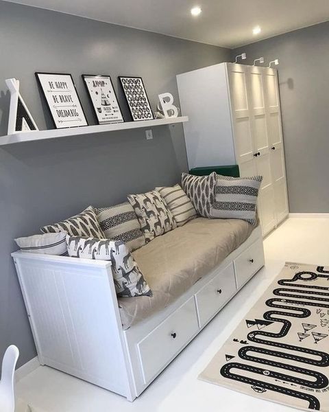 Кушетка з 3-а шухлядами HEMNES / 903.493.26;білий;