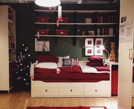 Кушетка з 3-а шухлядами HEMNES / 903.493.26;білий;