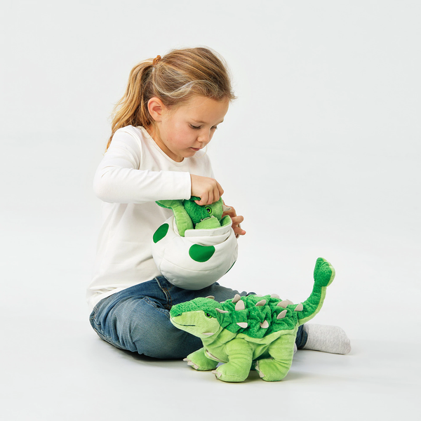 М'яка іграшка JATTELIK Анкілозавр / 804.711.76;зелений;37 ;
