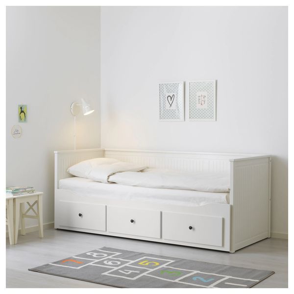 Кушетка з 3-а шухлядами HEMNES / 903.493.26;білий;