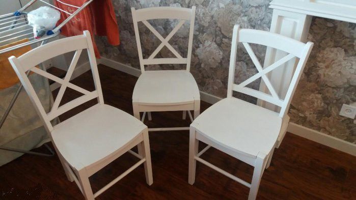 Кухонний стілець CD-56 / CD56B;білий;