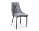 Кухонний стілець Trix VELVET / TRIXSZV;сірий;оксамит;88х46х46;