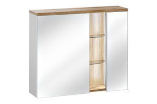 Шафка для ванної кімнати з дзеркалом BAHAMA / BAHAMA WHITE 841 FSC;білий;80;