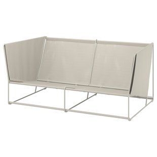 Двухместный диван для улицы, бежевый, 179x92x76 см HAVSTEN / 105.424.98