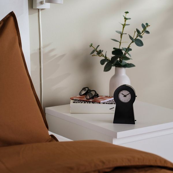 Годинник, чорний, 14 см IKEA PS 1995 / 206.361.23