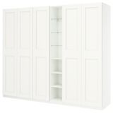 Комплект шкафа, белый/белый, 285x60x236 см PAX/GRIMO / 296.237.29 PAX/GRIMO магазин Glance