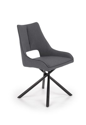 Кухонний стілець K409 / V-CH-K/409-KR;сірий/чорний;