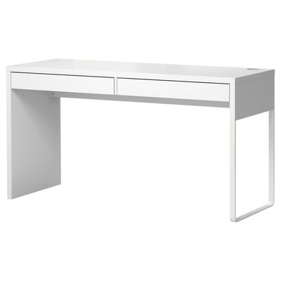Комп'ютерний стіл MICKE 142х50см / 902.143.08;білий;142х50;