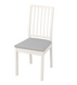 Кухонний стілець EKEDALEN / 603.410.15;білий/світло-сірий;