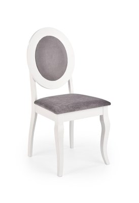 Кухонний стілець BAROCK / V-CH-BAROCK-KR;білий/сірий;