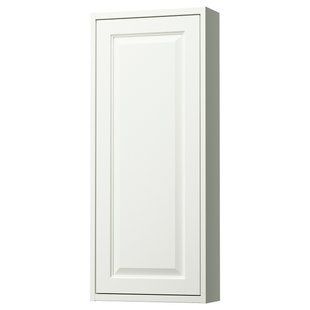 Настінна шафа з дверцятами, біла, 40x15x95 см TANNFORSEN / 505.351.08