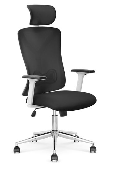Офісне крісло ENRICO / чорний/білий;