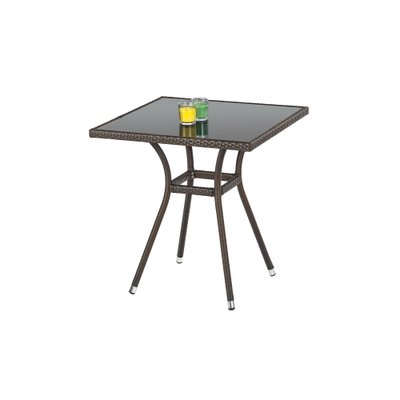 Садовый стол MOBIL / V-CH-MOBIL-ST;чорний;скло;