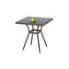 Садовий стіл MOBIL / V-CH-MOBIL-ST;чорний;скло;