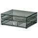Миниатюрный комод, 2 ящика, серый, 23x19x9 см VISSLAAN / 106.302.06